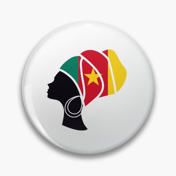 Item preview, Cameroon Flag, Proud Cameroonian Woman, African Pride  designed and sold by Houevo Olga Anihouanou.