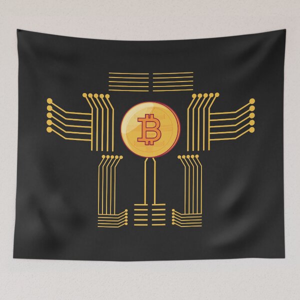 Item preview, Bitcoin Cryptocurrency Desgin designed and sold by AeroAstro.