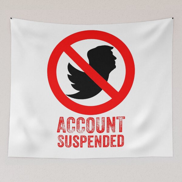 Item preview, ACCOUNT SUSPENDED designed and sold by 30-Merch.