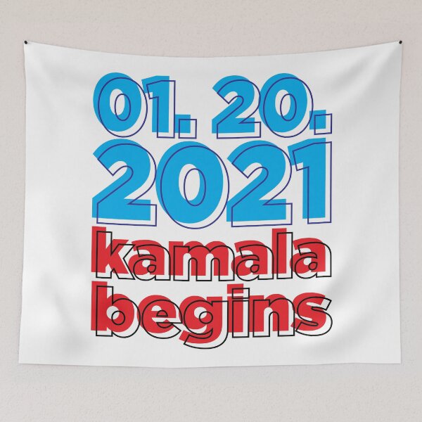 Item preview, Kamala Begins-Inauguration Day Kamala Harris 2021 designed and sold by HeraAndKosmos.