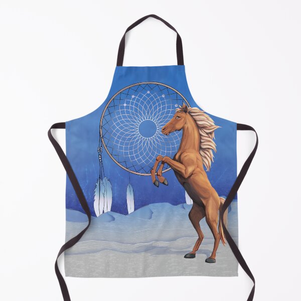 Item preview, Dream catcher horse designed and sold by Caummon Thread.