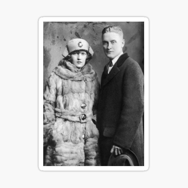 Item preview, Zelda and F Scott Fitzgerald designed and sold by magnetarball.