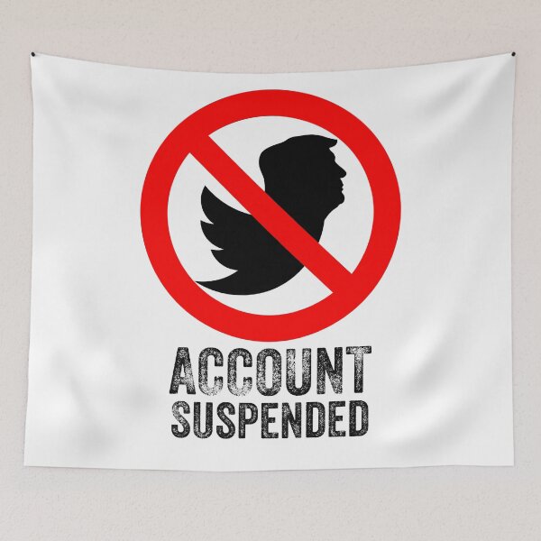 Item preview, ACCOUNT SUSPENDED designed and sold by 30-Merch.