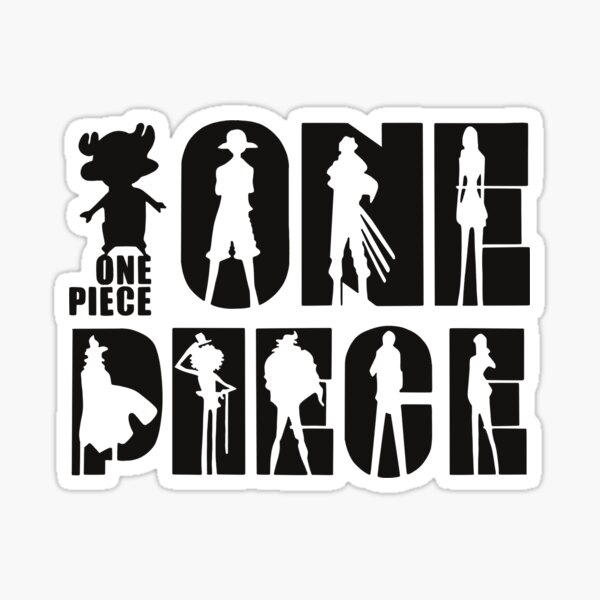 One Piece Logo Stickers Redbubble