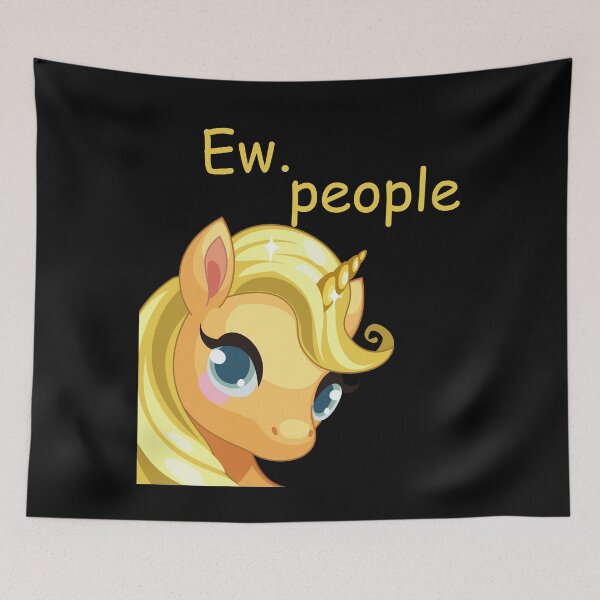 Item preview, Ew people - Cold Unicorn designed and sold by SweetT-shirt.