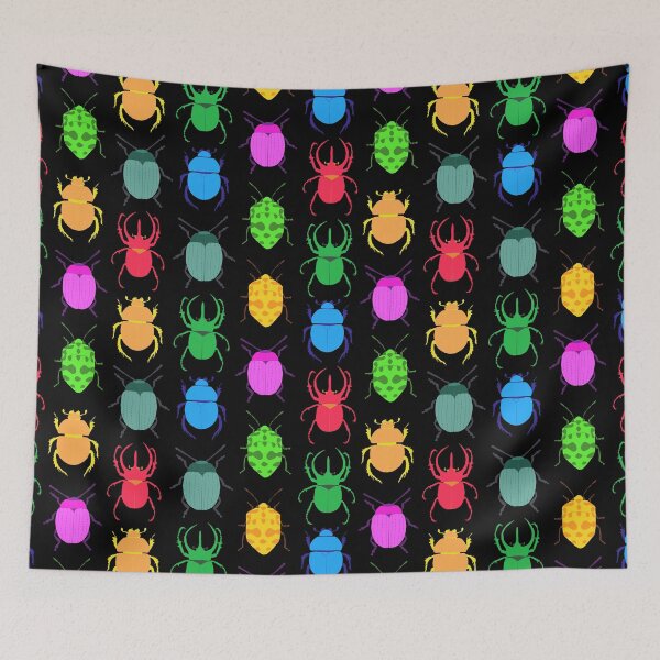 Item preview, beetles pattern designed and sold by scribbli.