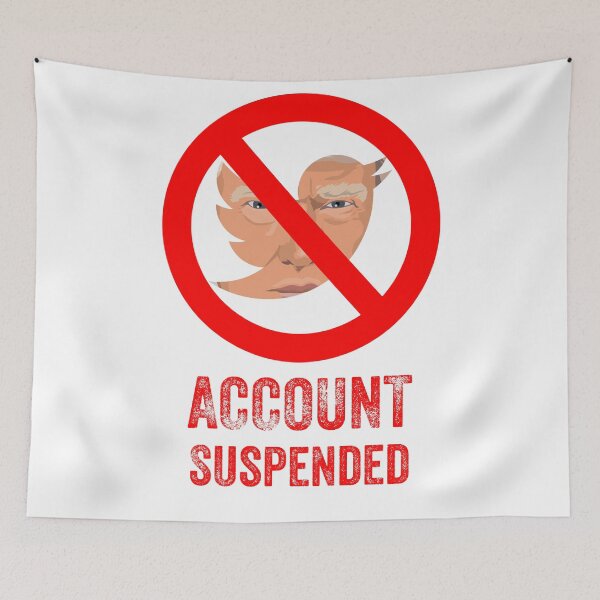 Item preview, ACCOUNT SUSPENDED designed and sold by 30-Merch.
