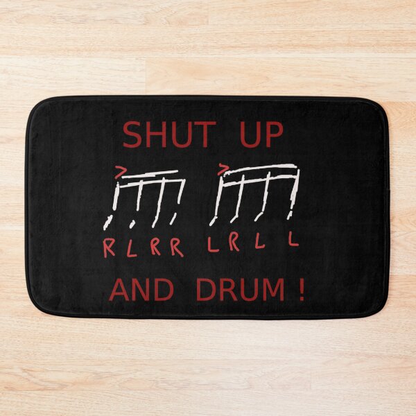 Item preview, Shut up and drum! PARADIDDLE designed and sold by Marco Rivagli.