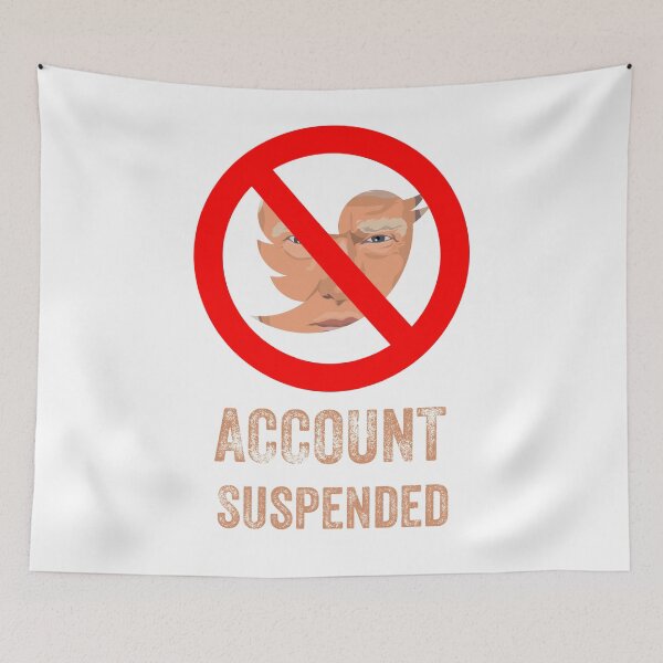 Item preview, ACCOUNT SUSPENDED designed and sold by 30-Merch.
