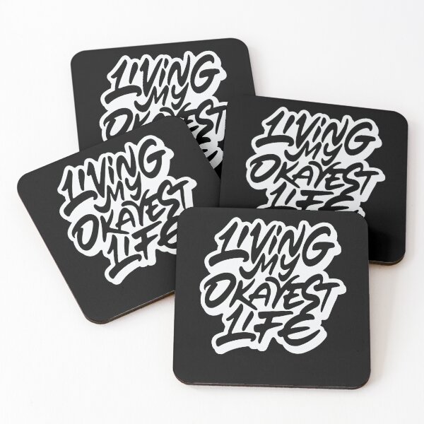 Item preview, Living my okayest life designed and sold by Zagach Letters.
