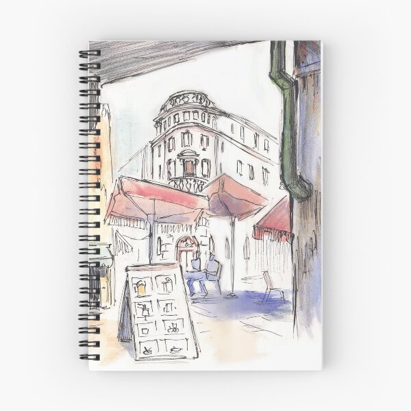 Artikelvorschau, Illustration Italien Restaurant entworfen und verkauft von Asch-Boutique.