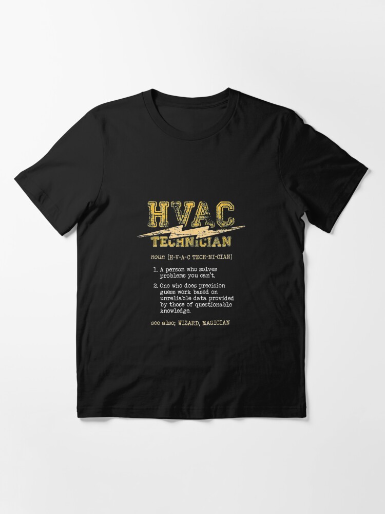 "Funny HVAC HVAC Tech Gifts For HVAC Installer" Tshirt for Sale by