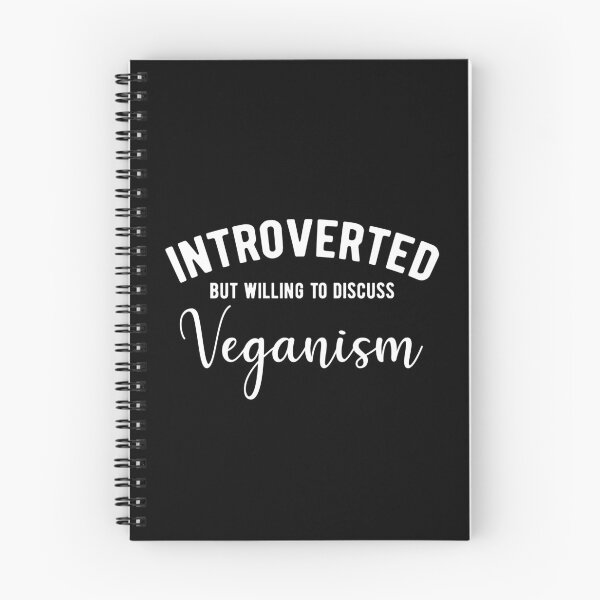 Item preview, Introverted vegan  designed and sold by ReignGFX.