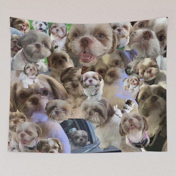 Item preview, Siumai the Shih Tzu Collage designed and sold by PT.