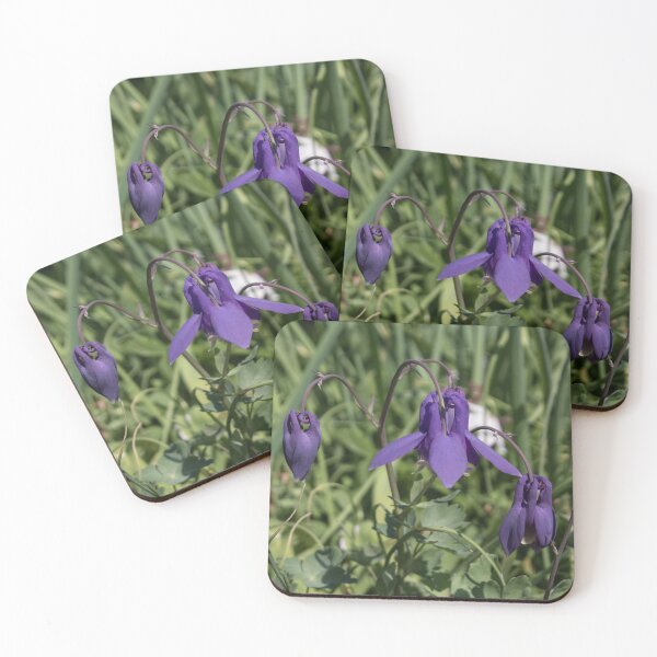Item preview, purple flowers bluebells on a background of green foliage designed and sold by nataliavavilina.