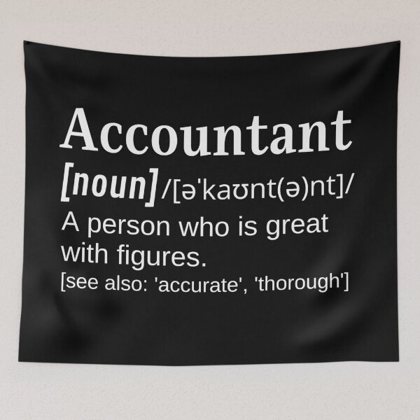 Item preview, Accountant Joke Funny Dictionary Definition Great with Figures designed and sold by DefinitionX.