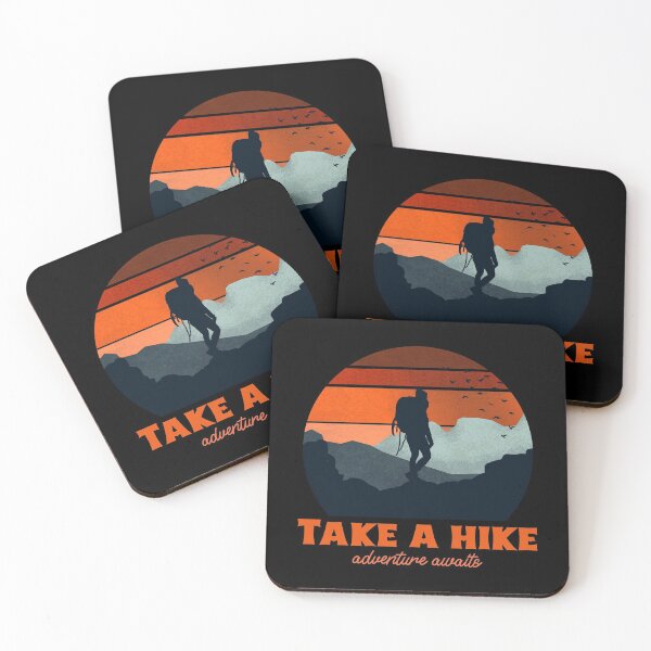 Item preview, Take a hike retro designed and sold by AllPrintsAndArt.