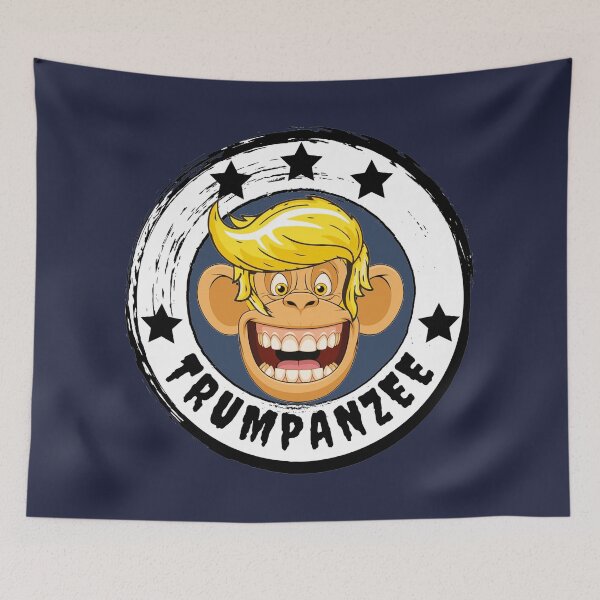 Item preview, Trumpanzee- Anti-Trump- Logo Version designed and sold by EvaWolf.