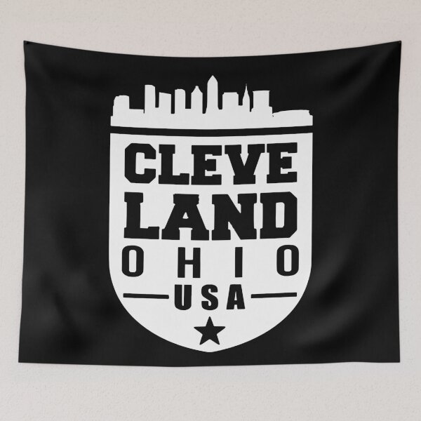 Item preview, Cleveland Ohio USA  City Skyline designed and sold by mouad naouiri.
