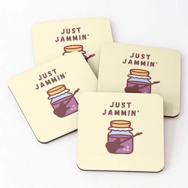 Item preview, Just Jamin'  Just Jamming Pun designed and sold by GoodMoodFood.