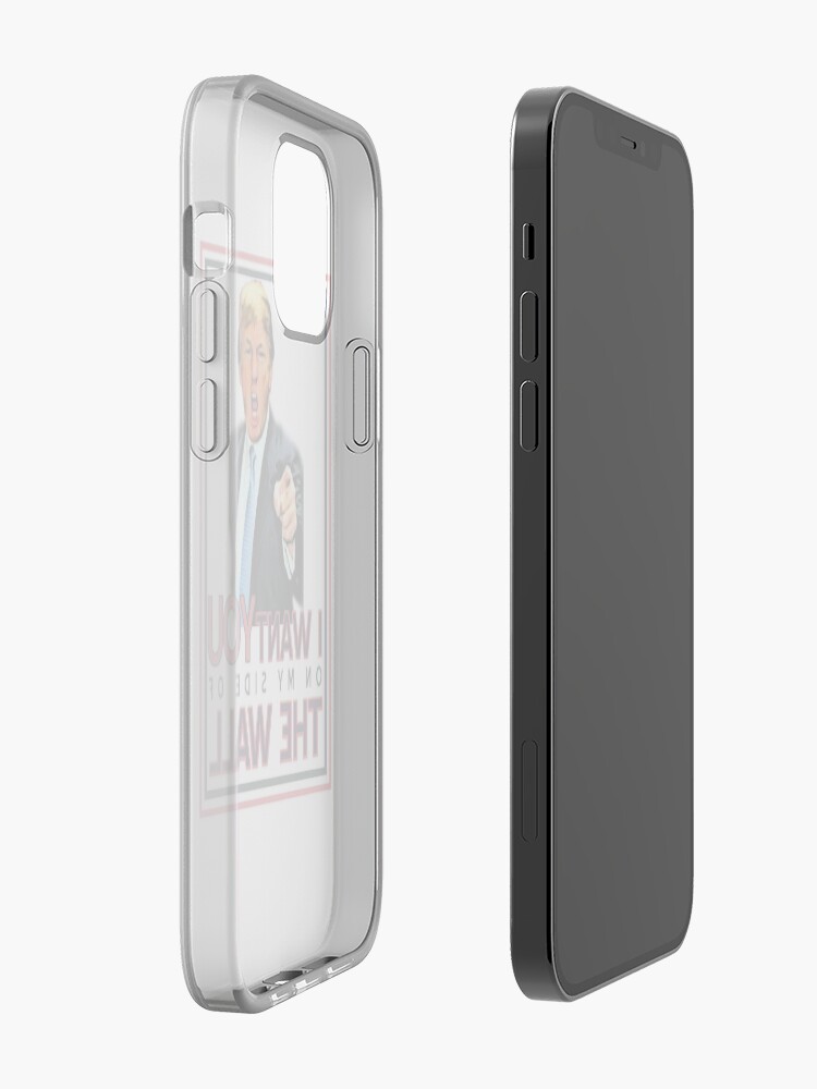 Alternate view of TRUMP I WANT YOU ON MY SIDE OF THE WALL iPhone Case & Cover