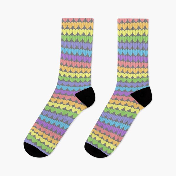 Item preview, RAINBOW VALENTINE HEARTS PATTERN designed and sold by Cr1sV.