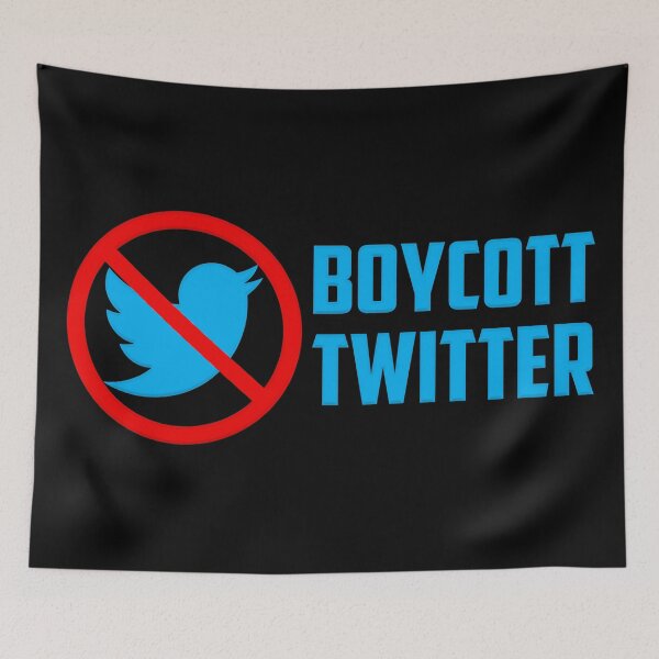 Item preview, Boycott Twitter designed and sold by Nick Krav.