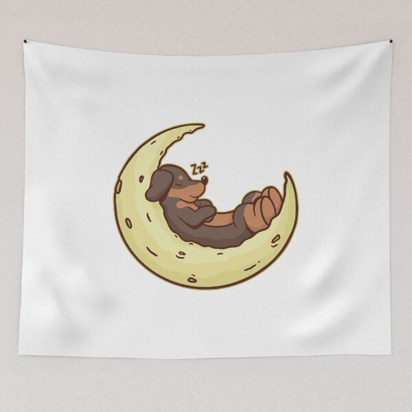 Item preview, Dachsund Moon designed and sold by Dase23.