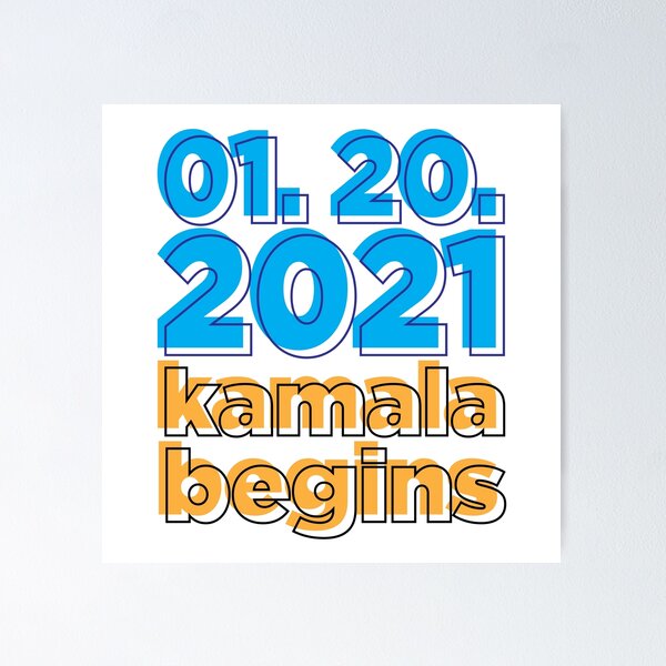 Item preview, Kamala Begins-Inauguration Day Kamala Harris 2021 designed and sold by HeraAndKosmos.