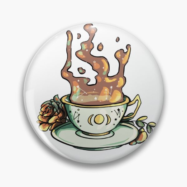 Item preview, Galaxy tea (yellow version) designed and sold by ElinaSanglert.