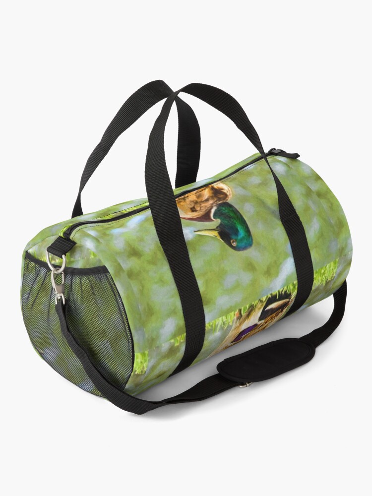 Alternate view of Male Mallard Bokeh Duffle Bag