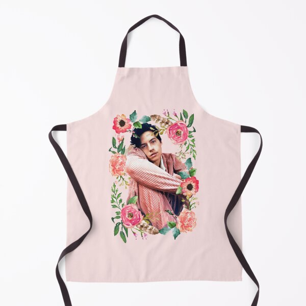 Item preview, Cole Sprouse (Pink Suit with Floral Frame) Half Body #9 designed and sold by thePeachPit.
