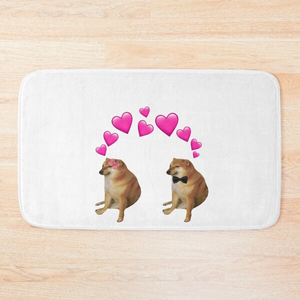 Item preview, Both Cheems are In Love designed and sold by SciathDe.