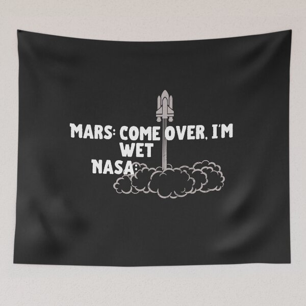 Item preview, Bae Come Over Meme MARS designed and sold by CozyMarket.