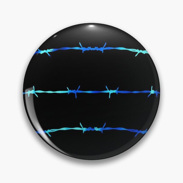 Item preview, Barbed wire in blue designed and sold by chihuahuashower.