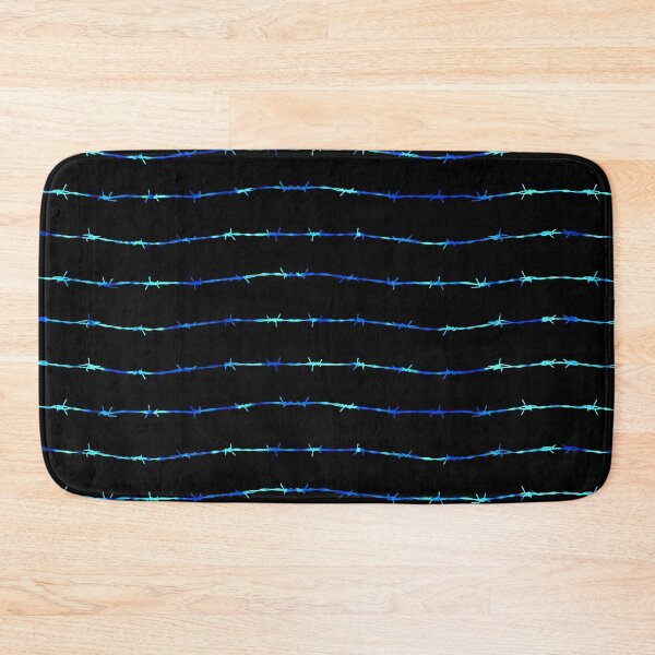 Item preview, Barbed wire in blue designed and sold by chihuahuashower.