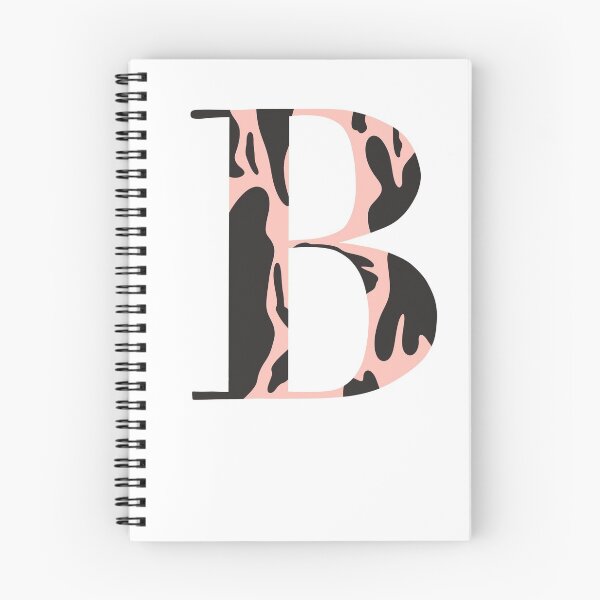 Artikelvorschau, B Anfänglicher Monogramm-Cowprint entworfen und verkauft von Aileen Swansen.