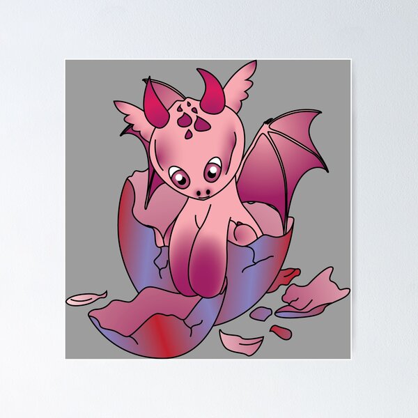 Item preview, Baby dragon named Tweet designed and sold by OrangeEden.