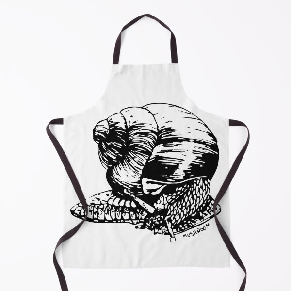 Item preview, Snail Named Mushroom designed and sold by lauelibre.