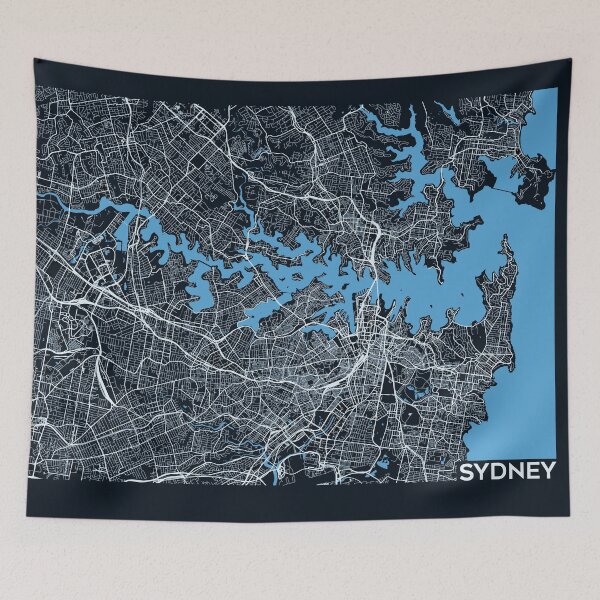 Item preview, Streets of Sydney designed and sold by ZionicArt.