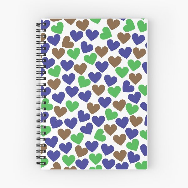 Item preview, Brown, Blue, Green Heart designed and sold by PLLDesigns.