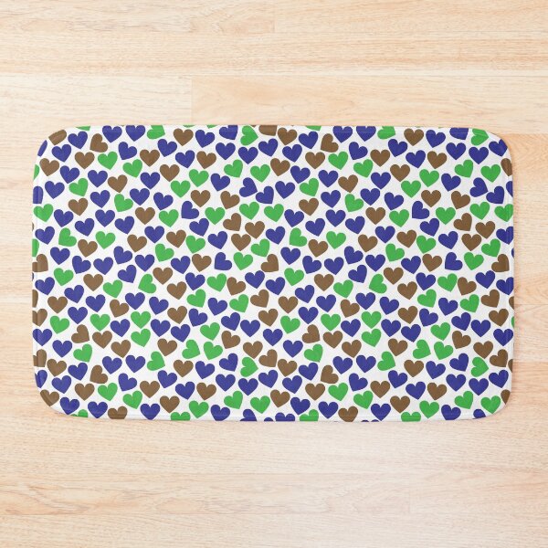Item preview, Brown, Blue, Green Heart designed and sold by PLLDesigns.