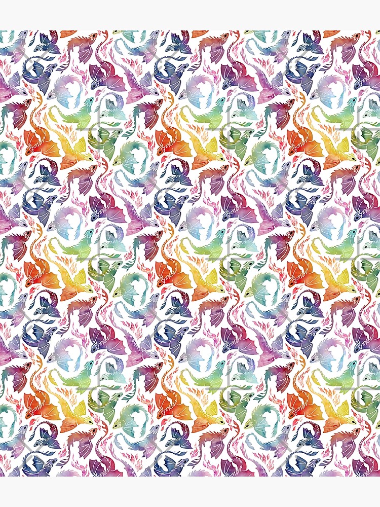 Dragon fire rainbow by adenaJ