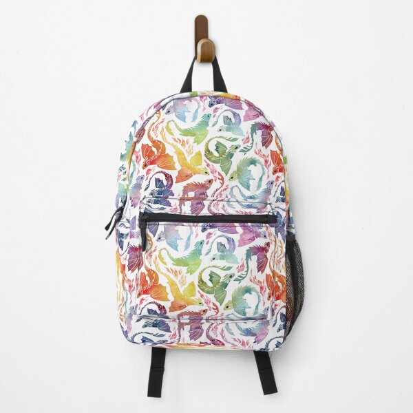 Dragon fire rainbow Backpack