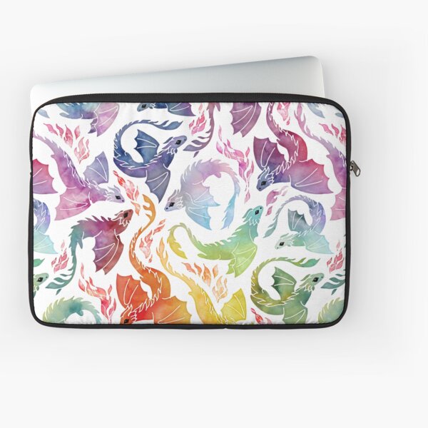 Dragon fire rainbow Laptop Sleeve