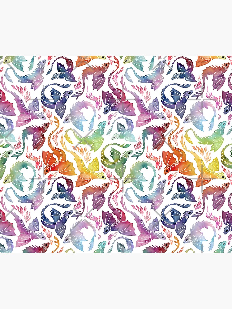 Dragon fire rainbow by adenaJ