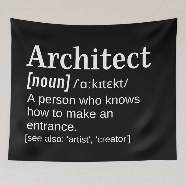 Item preview, Architect Builder Funny Joke Definition Constructionr Engineer designed and sold by DefinitionX.