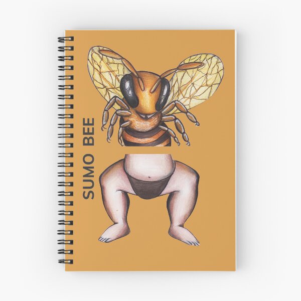 Item preview, SUMO BEE by FrankenDuo saffron brown designed and sold by FrankenDuo.