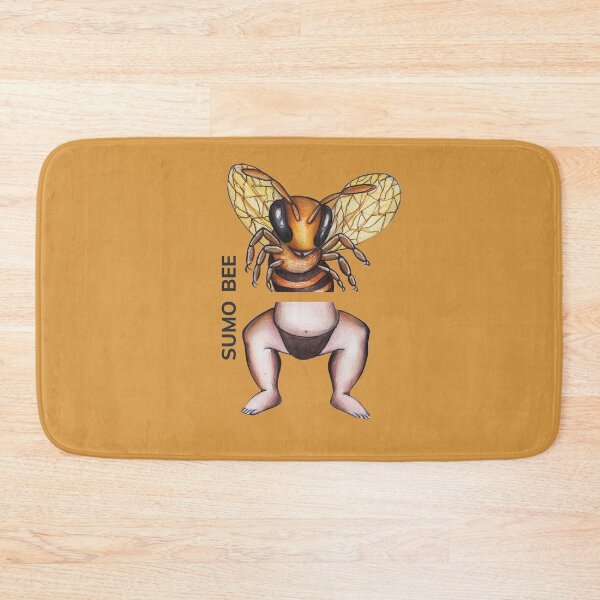 Item preview, SUMO BEE by FrankenDuo saffron brown designed and sold by FrankenDuo.