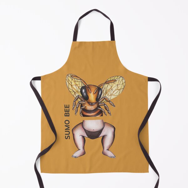 Item preview, SUMO BEE by FrankenDuo saffron brown designed and sold by FrankenDuo.